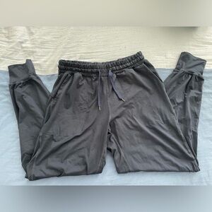 Navy Blue Athletic Drawstring Joggers